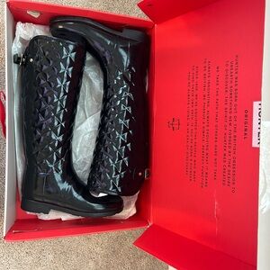 Hunter wide calf boots